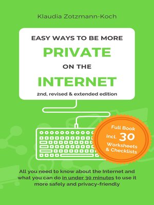 cover image of Easy Ways to Be More Private on the Internet